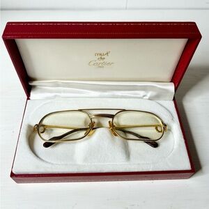 Cartier Gold Vintage Glasses